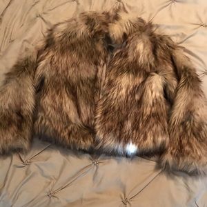 SOLD!! Faux fur jacket